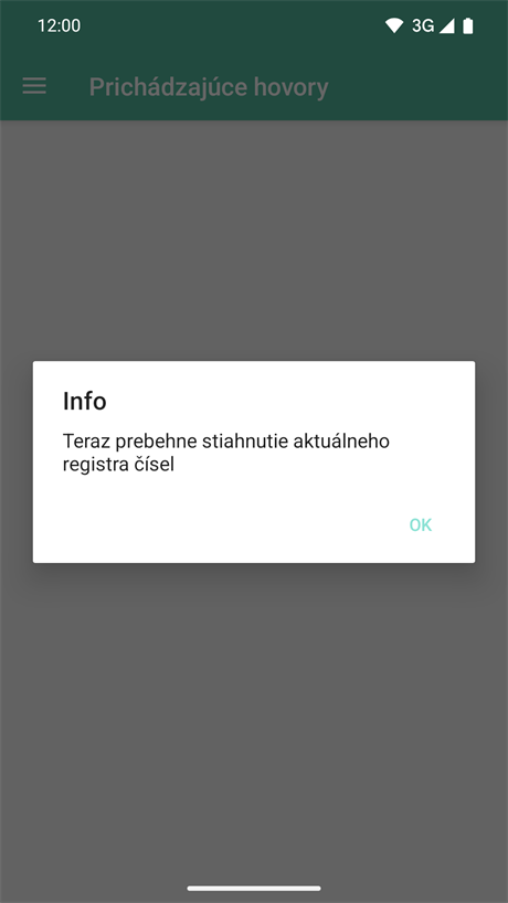 Upozornenie na stiahnutie čísel